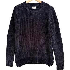 FAT FACE Soft Cozy Chunky Knit Casual Crewneck Chenille Pullover Sweater 4 NWT